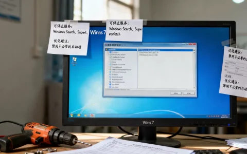 Win7哪些服务器可以停掉？，怎么优化最安全？