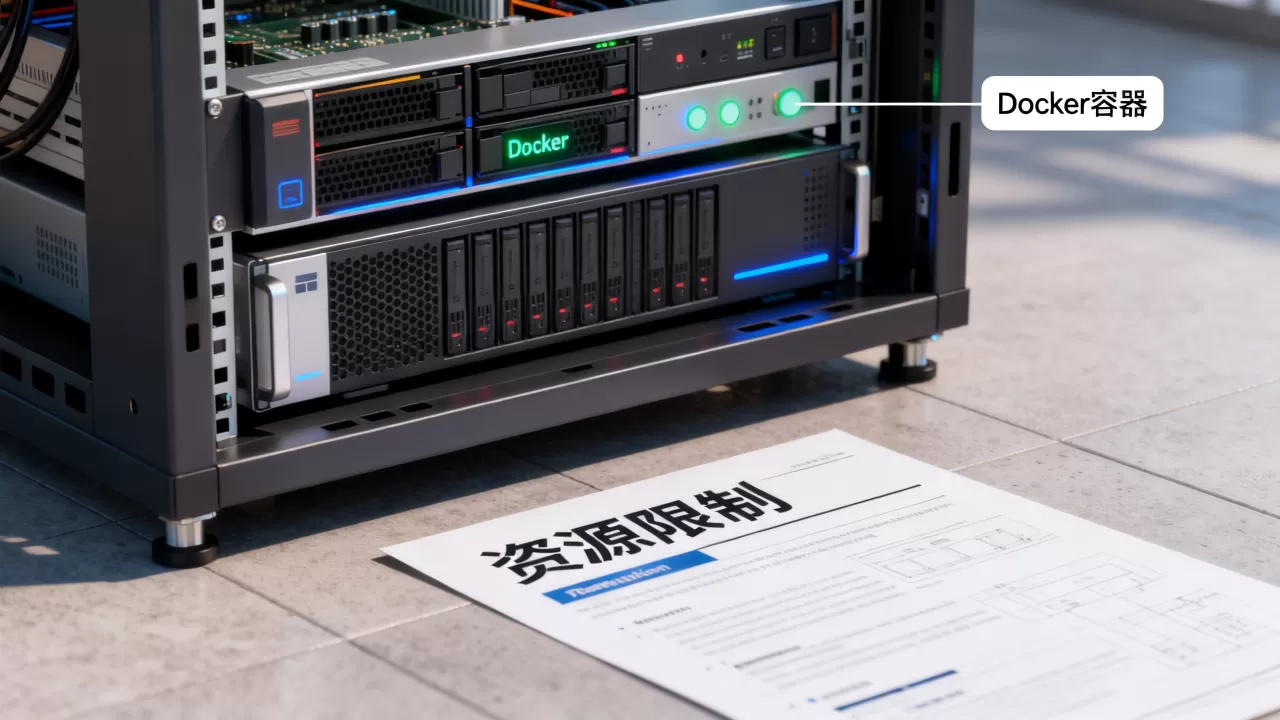 一台服务器能放多少个docker，有哪些限制？