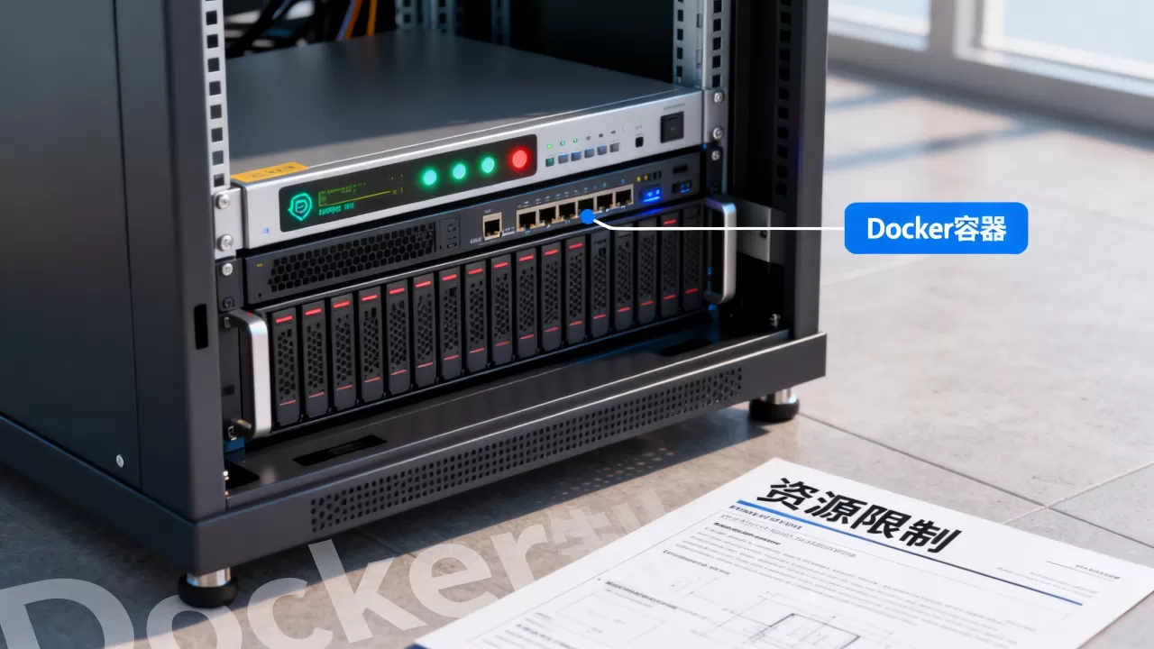 一台服务器能放多少个docker，有哪些限制？