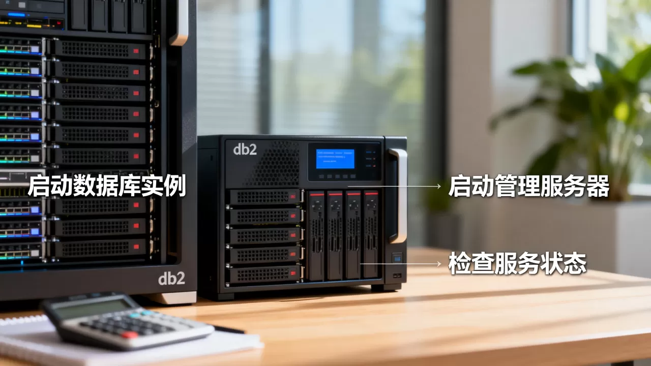 db2主要启动哪些服务器？，启动步骤有哪些？