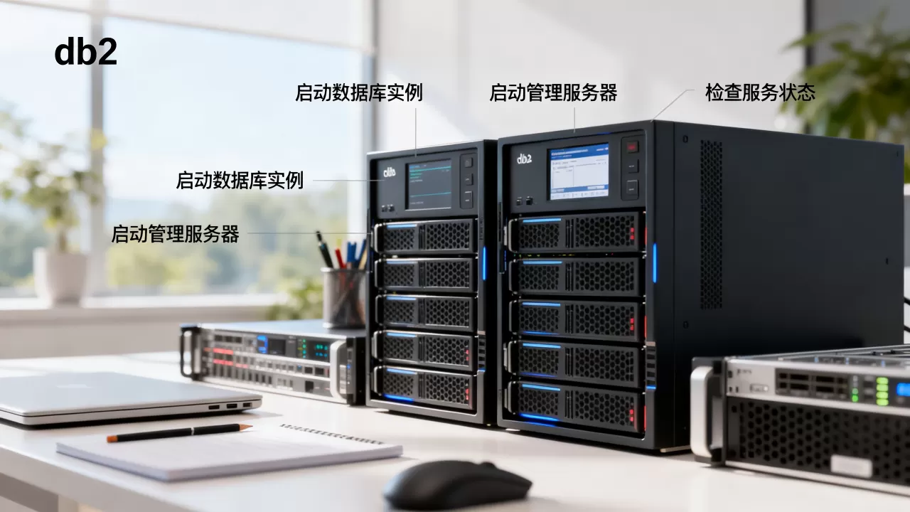 db2主要启动哪些服务器？，启动步骤有哪些？