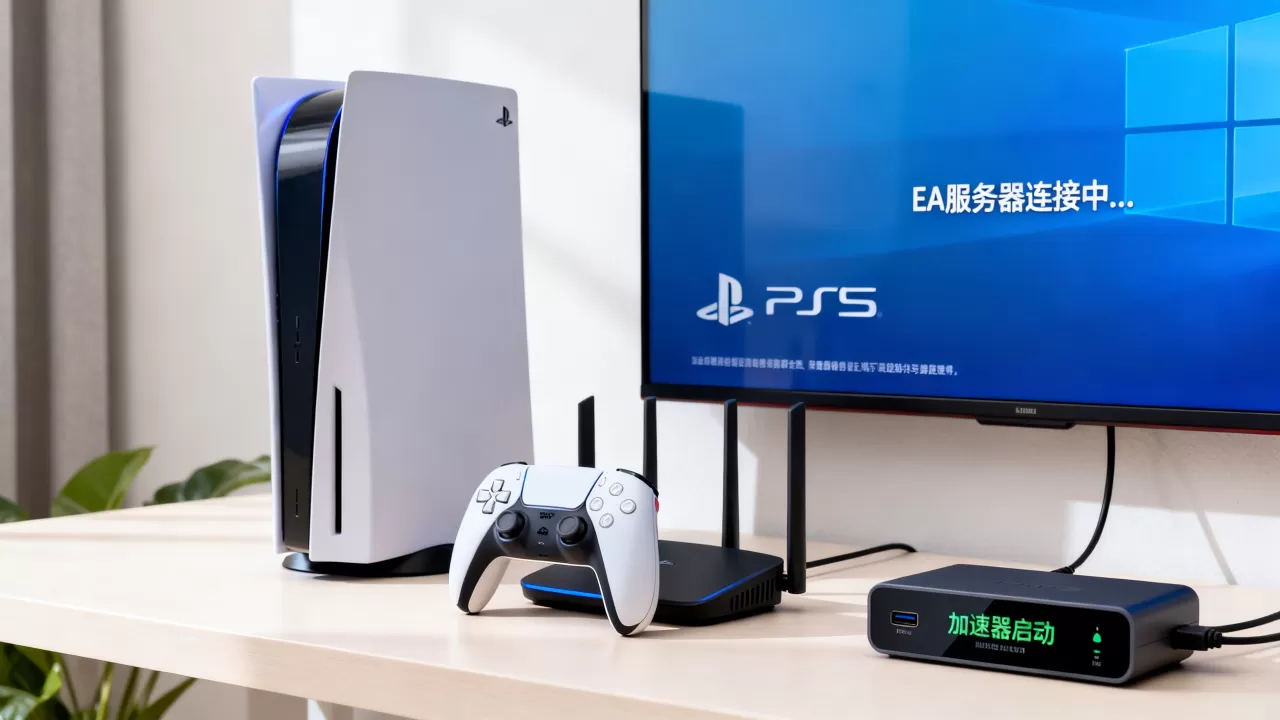 PS5 EA服务器老是断连怎么办，加速器能否解决？