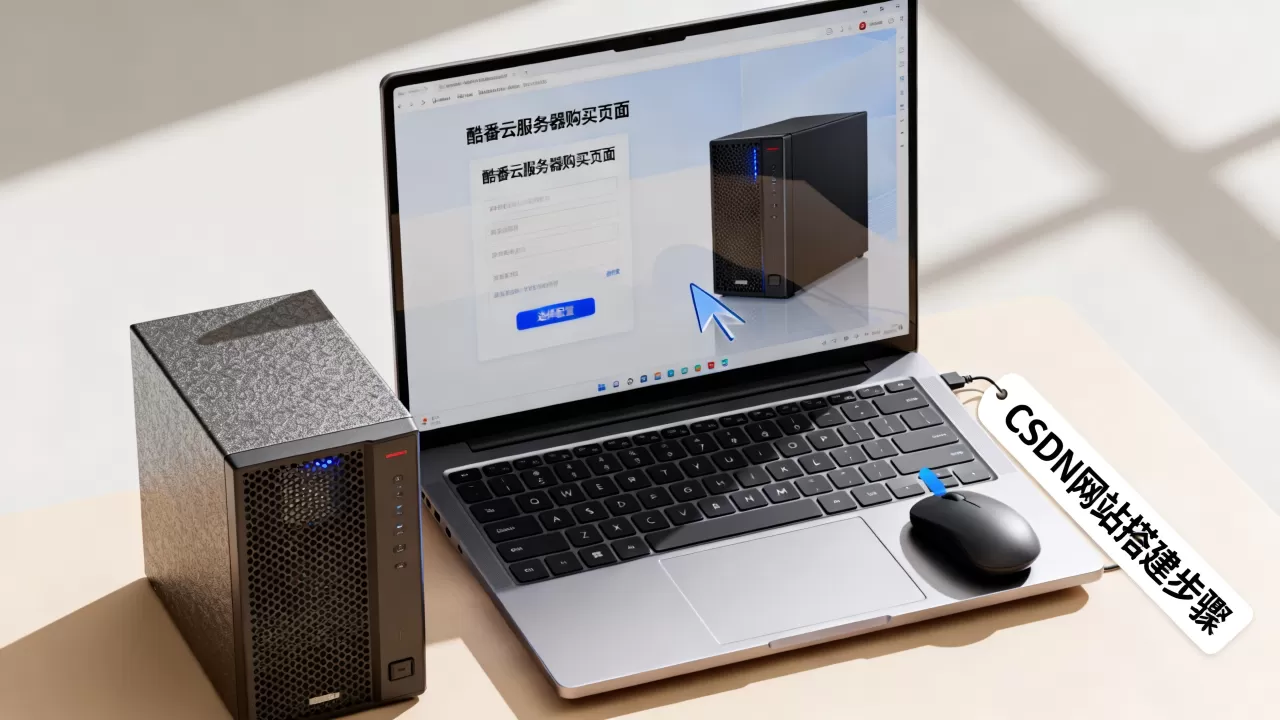 怎么在酷番云购买服务器搭建网站csdn？，有哪些注意事项？