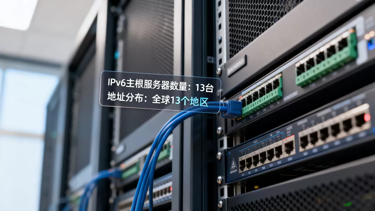 互联网IPv6有多少主根服务器？，地址在哪里？