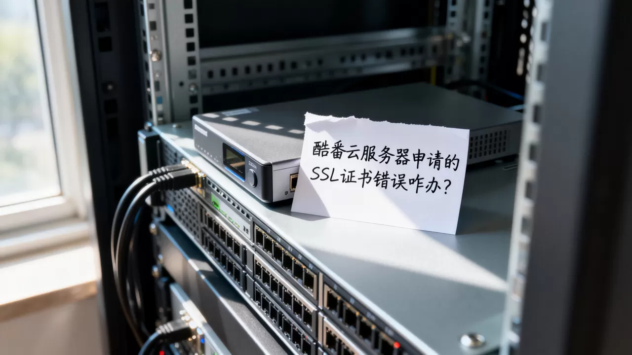 酷番云服务器申请的SSL证书错误咋办？，SSL证书错误怎么办
