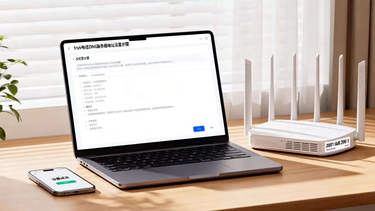 IPv6电信DNS服务器地址是多少？，怎么设置？