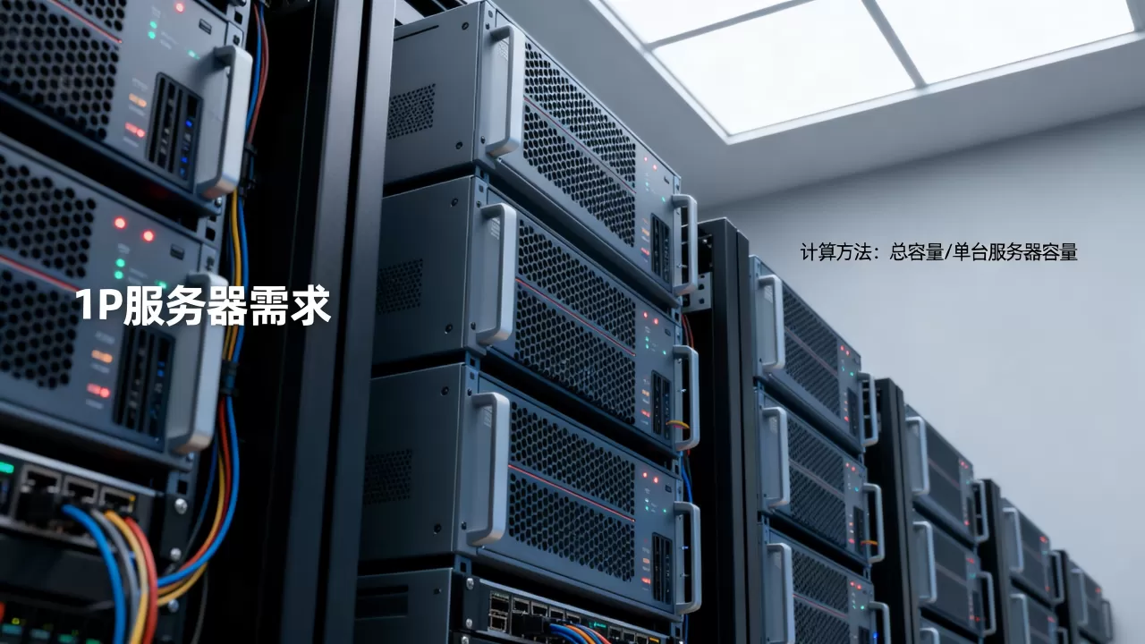 数据中心1P需要多少台服务器?,怎么计算服务器数量? 数据中心1P需要多少台服务器?,怎么计算服务器数量?
