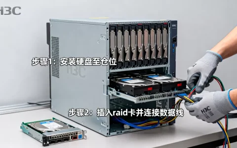h3c全新的服务器怎么做raid