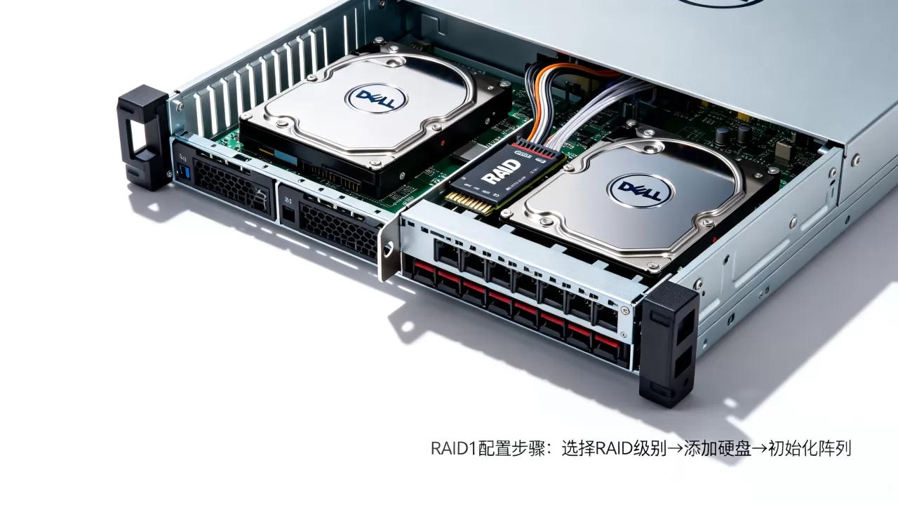 戴尔服务器有RAID卡如何配置RAID1?,RAID1怎么做 戴尔服务器有RAID卡如何配置RAID1?,RAID1怎么做