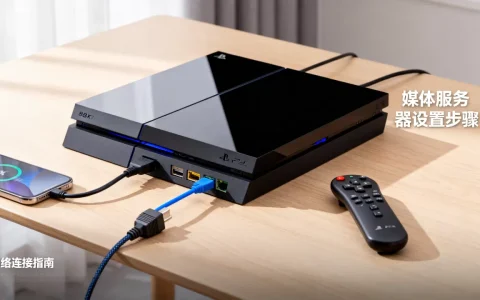 PS4怎么让媒体服务器与网络连接，如何设置