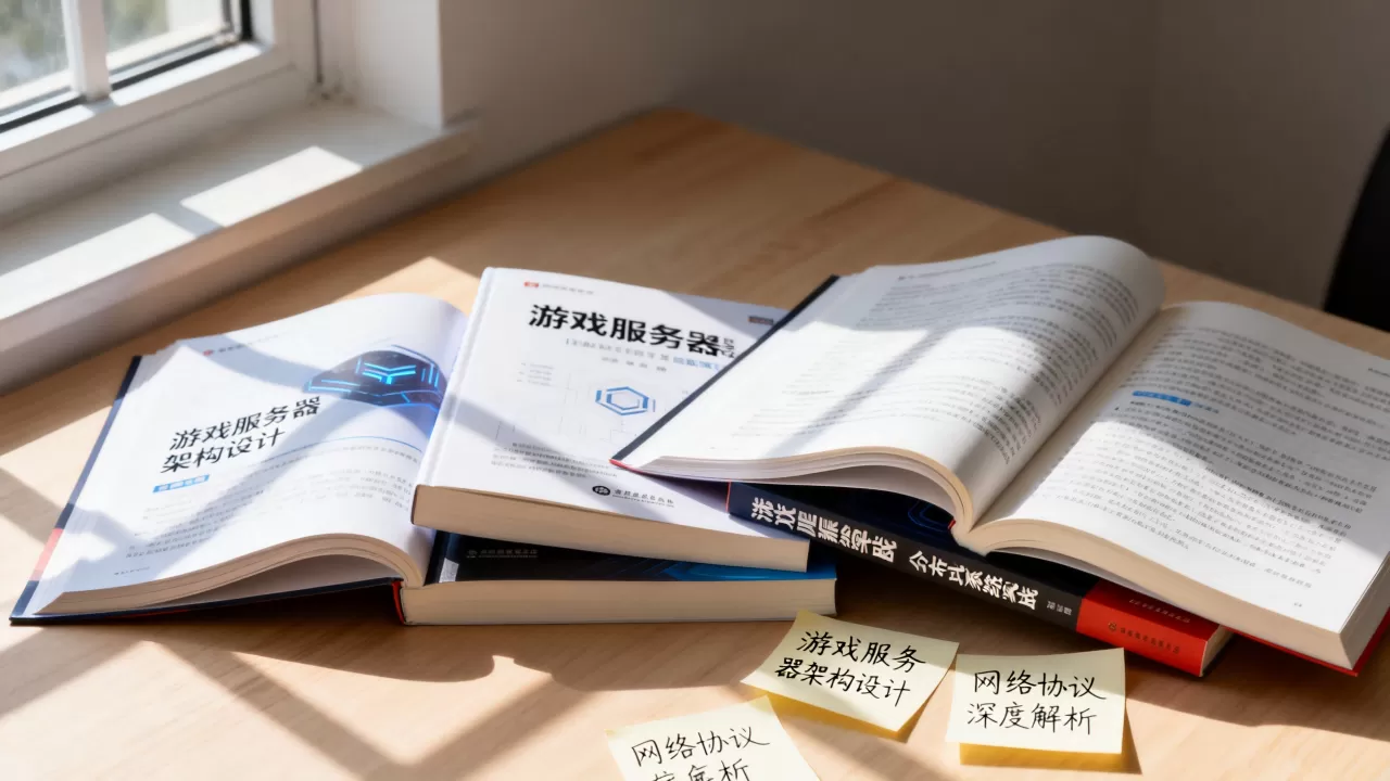 做游戏服务器看哪些书