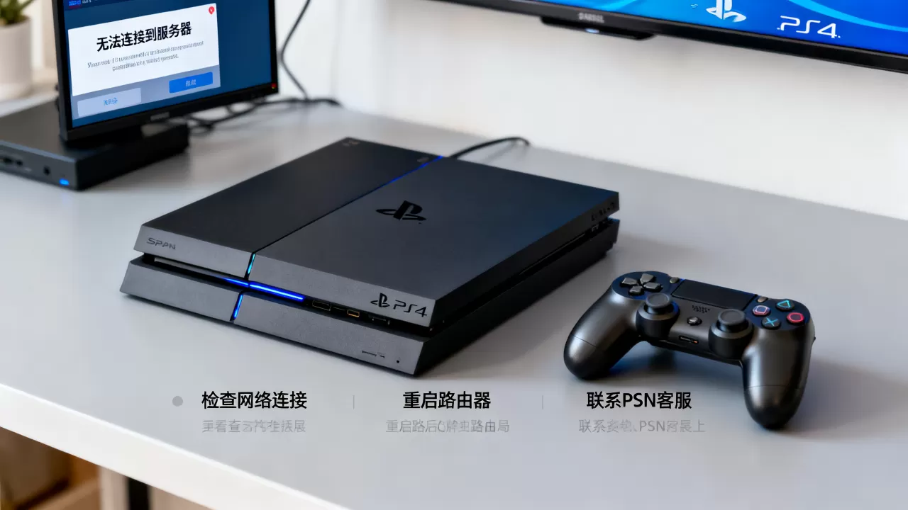 PS4和服务器断开连接会有什么影响，怎么办？