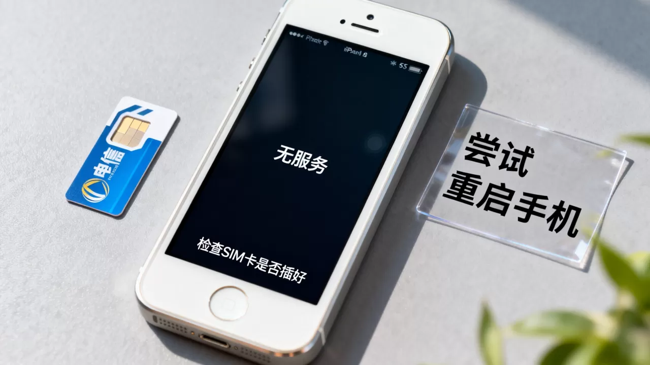 为什么苹果5s用电信卡显示无服务器?,怎么解决? 为什么苹果5s用电信卡显示无服务器?,怎么解决?