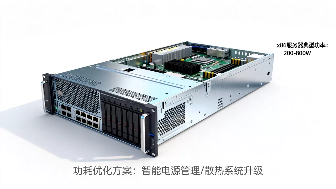 x86服务器功率一般是多少瓦,功耗大怎么解决 x86服务器功率一般是多少瓦,功耗大怎么解决