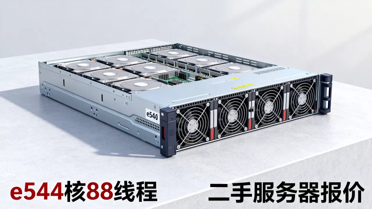 e544核88线程服务器多少钱一台，二手服务器报价？
