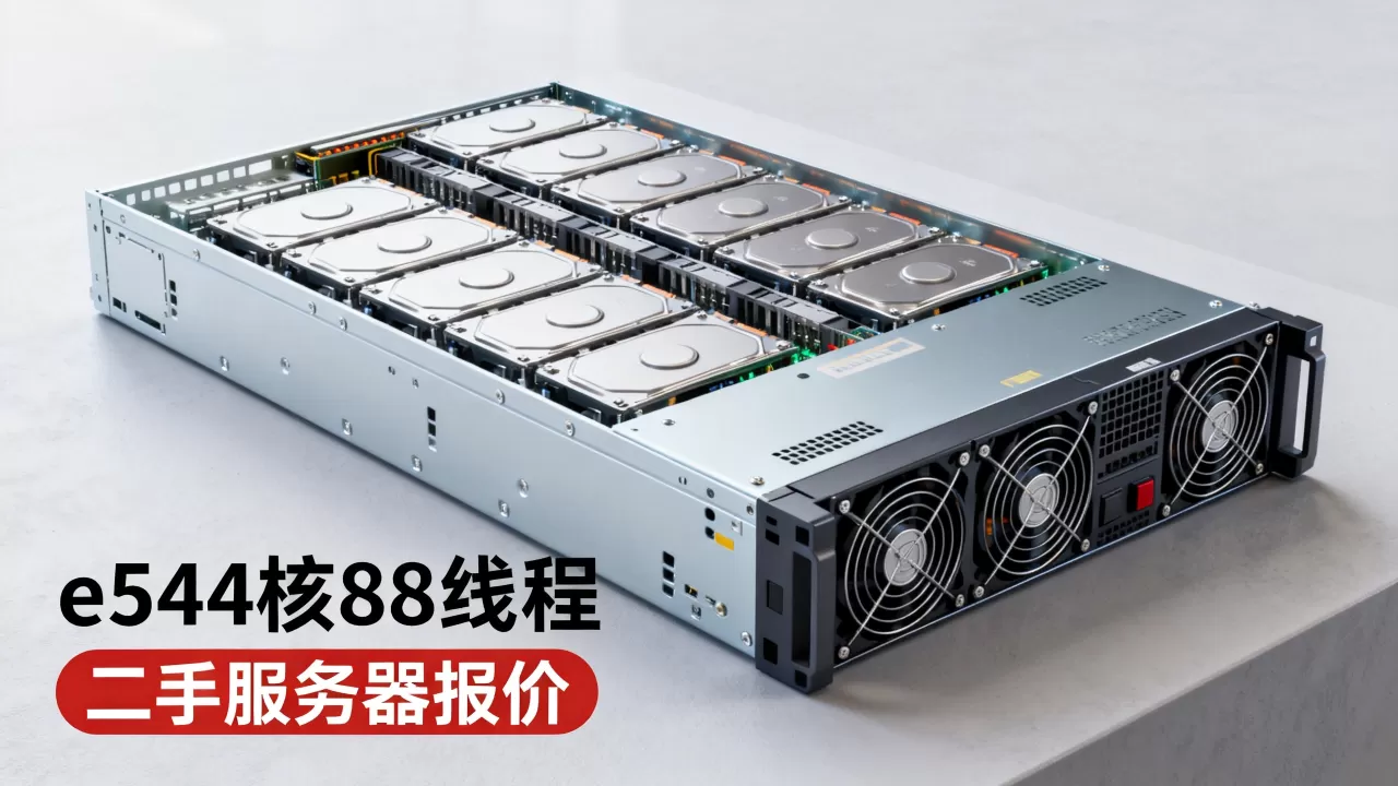 e544核88线程服务器多少钱一台，二手服务器报价？