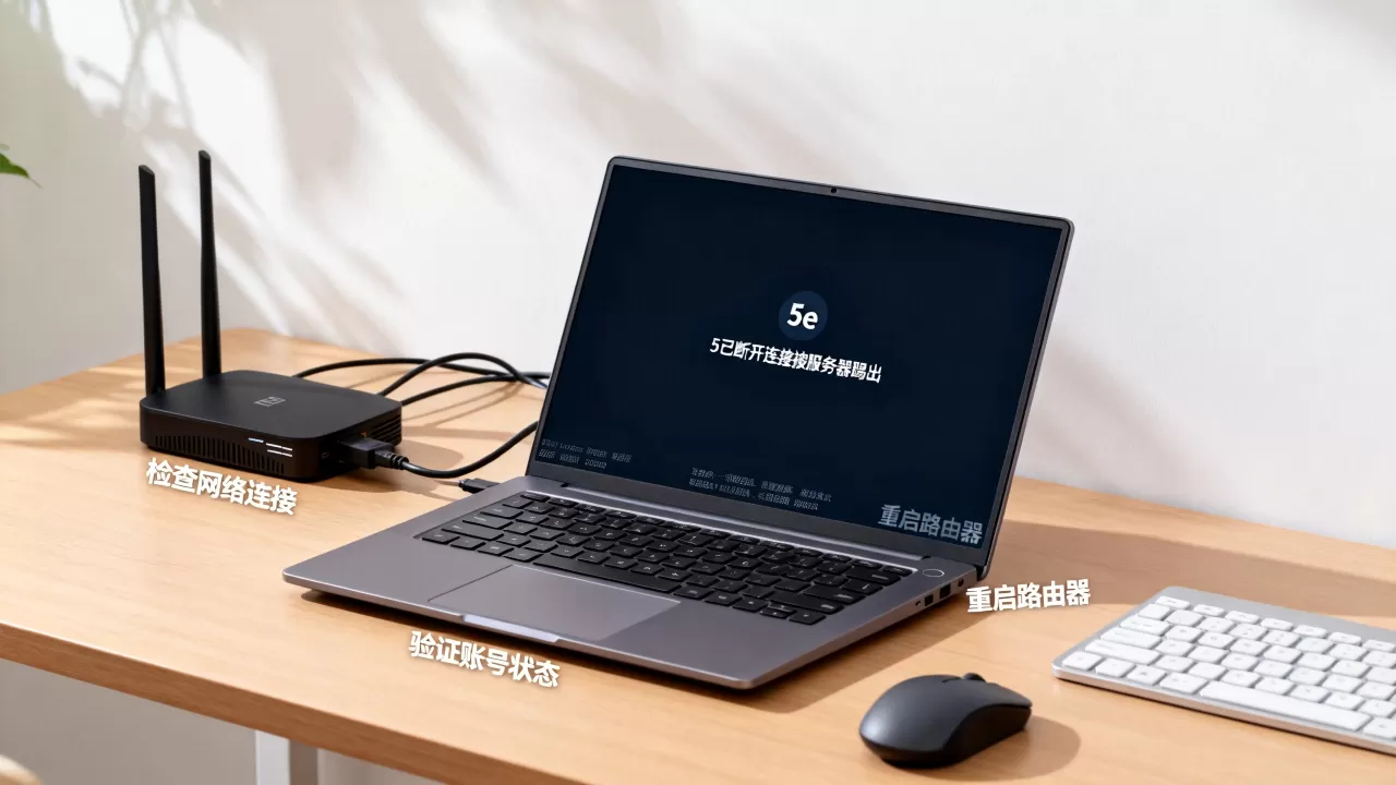 5e已断开连接被服务器踢出怎么解决 5e已断开连接被服务器踢出怎么解决