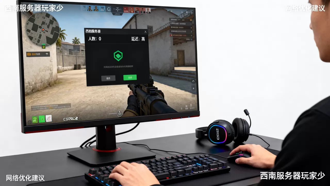 csgo2西南服务器为什么一直没人玩？，怎么解决？