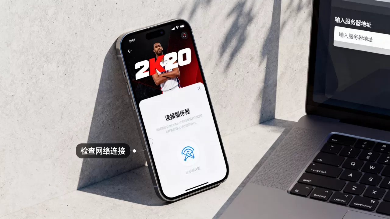2k20手机版怎么连接服务器