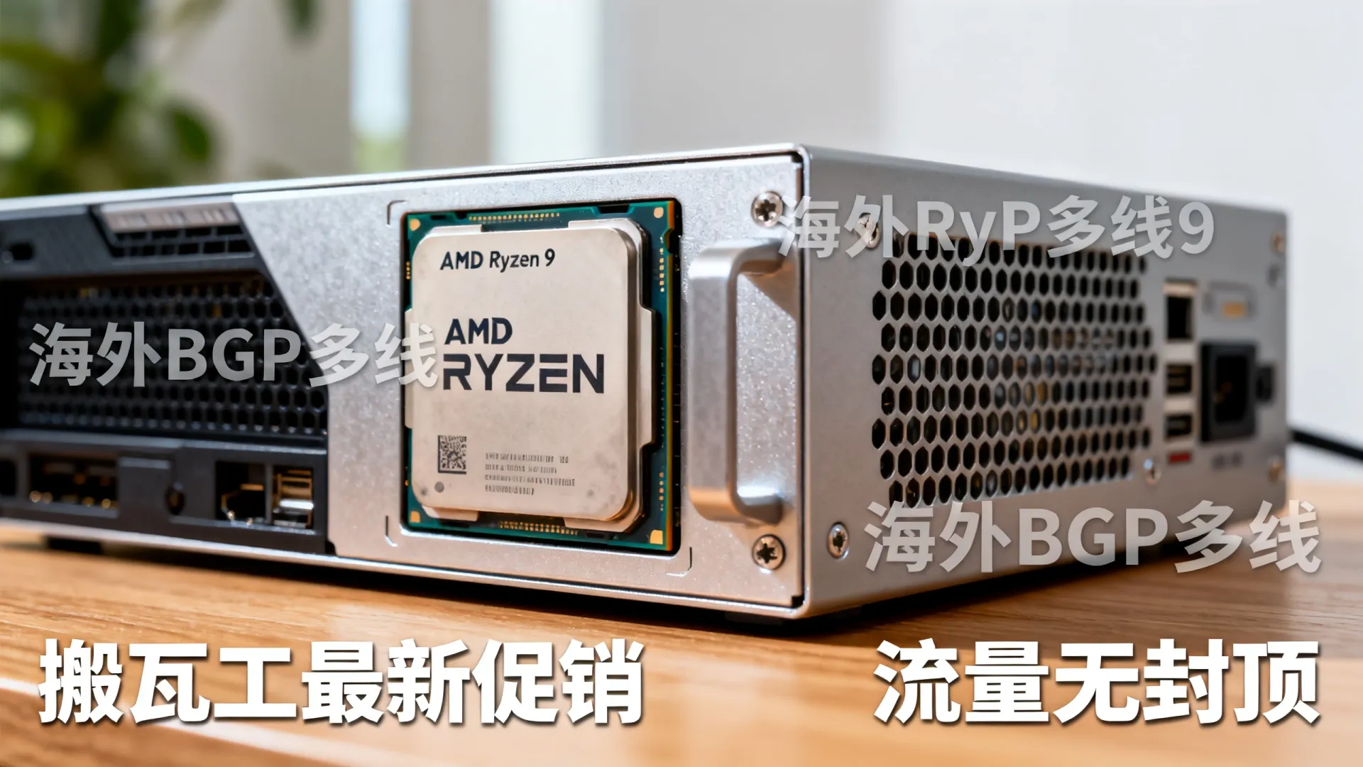 海外BGP多线 搬瓦工最新促销 - AMD Ryzen 9,流量无封顶 海外BGP多线 搬瓦工最新促销