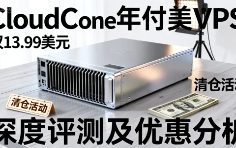 CloudCone年付美VPS仅13.99美元，清仓活动靠谱吗？深度评测及优惠分析！