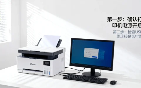 奔图打印机怎么连接电脑，连接不上怎么办？