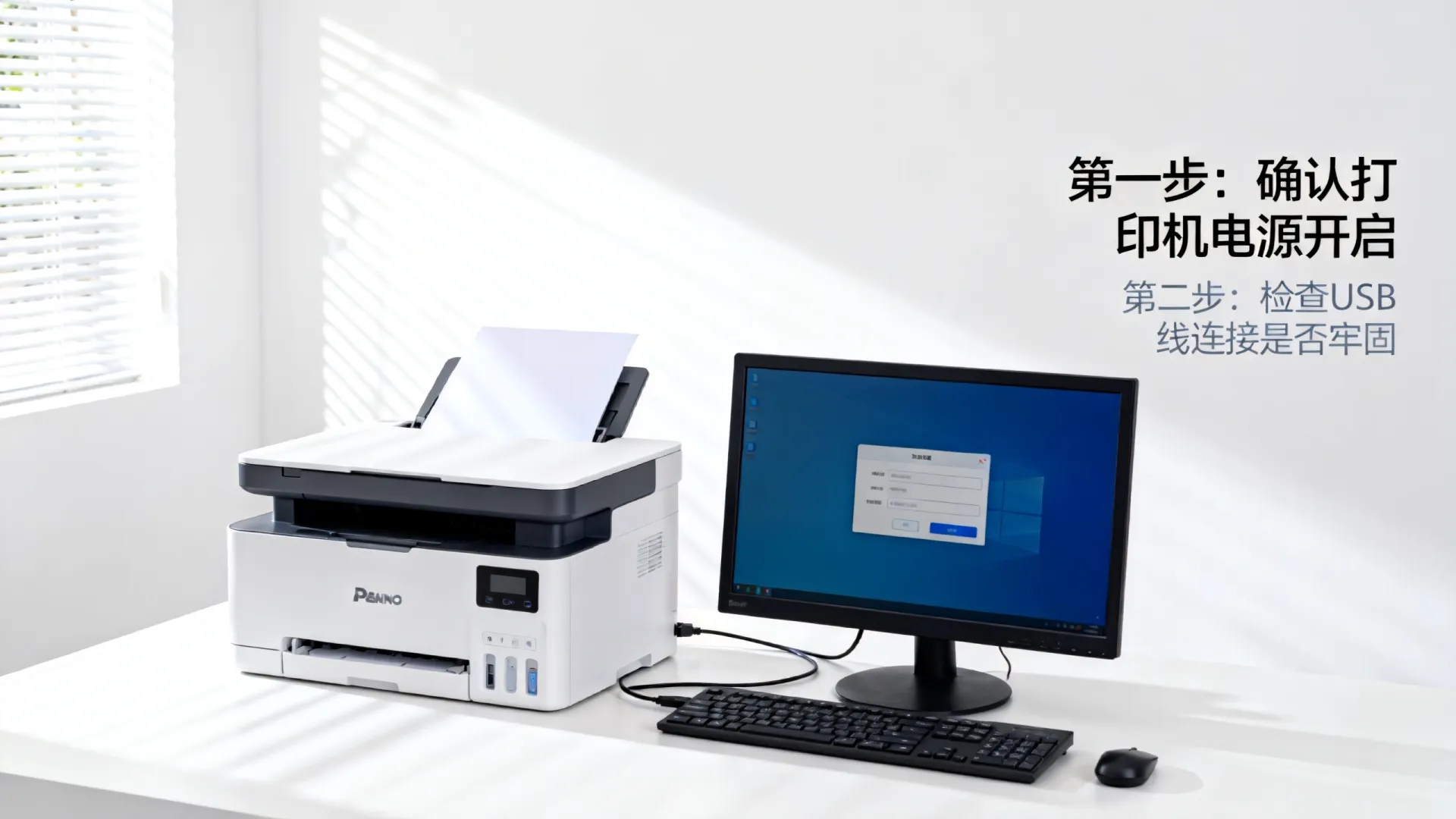 奔图打印机连接电脑 奔图打印机连接电脑