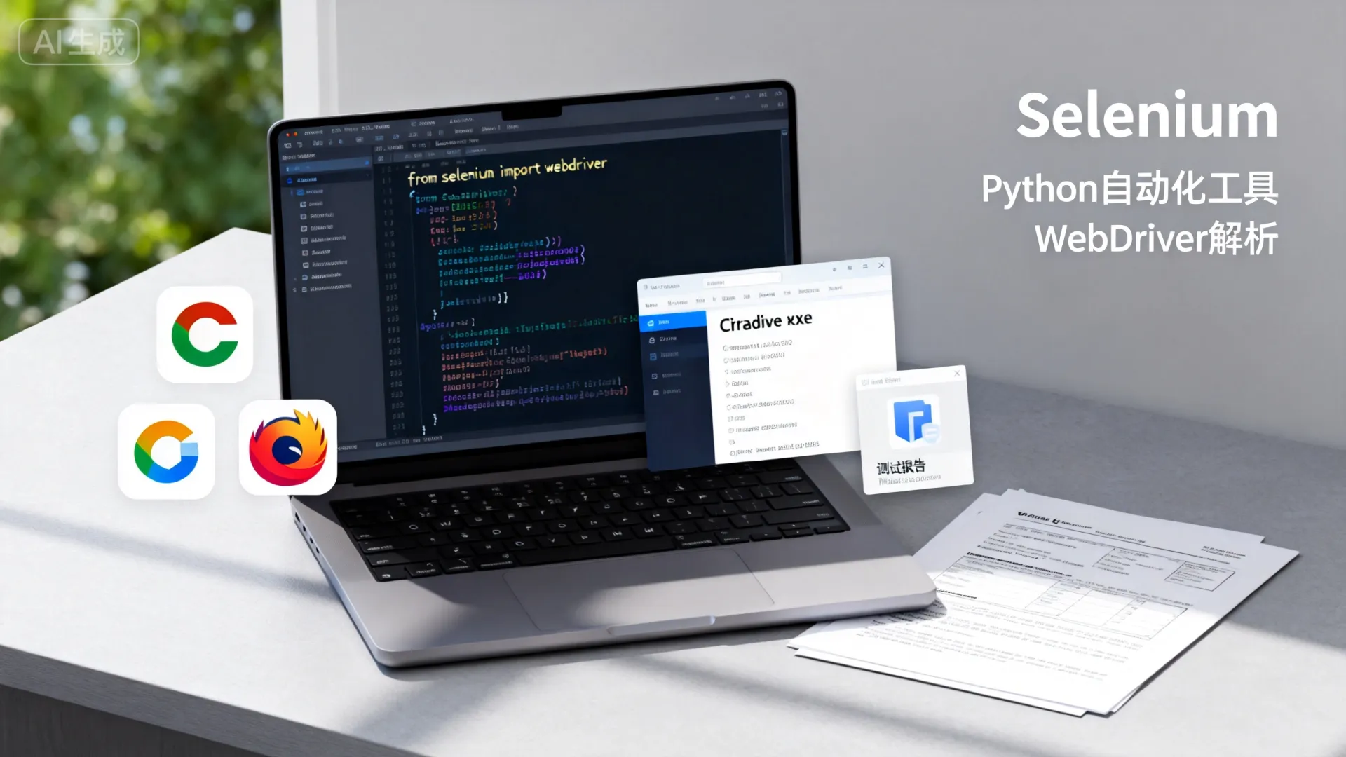 Selenium哪个好用?Python自动化工具测评,浏览器与WebDriver解析! 浏览器与WebDriver解析