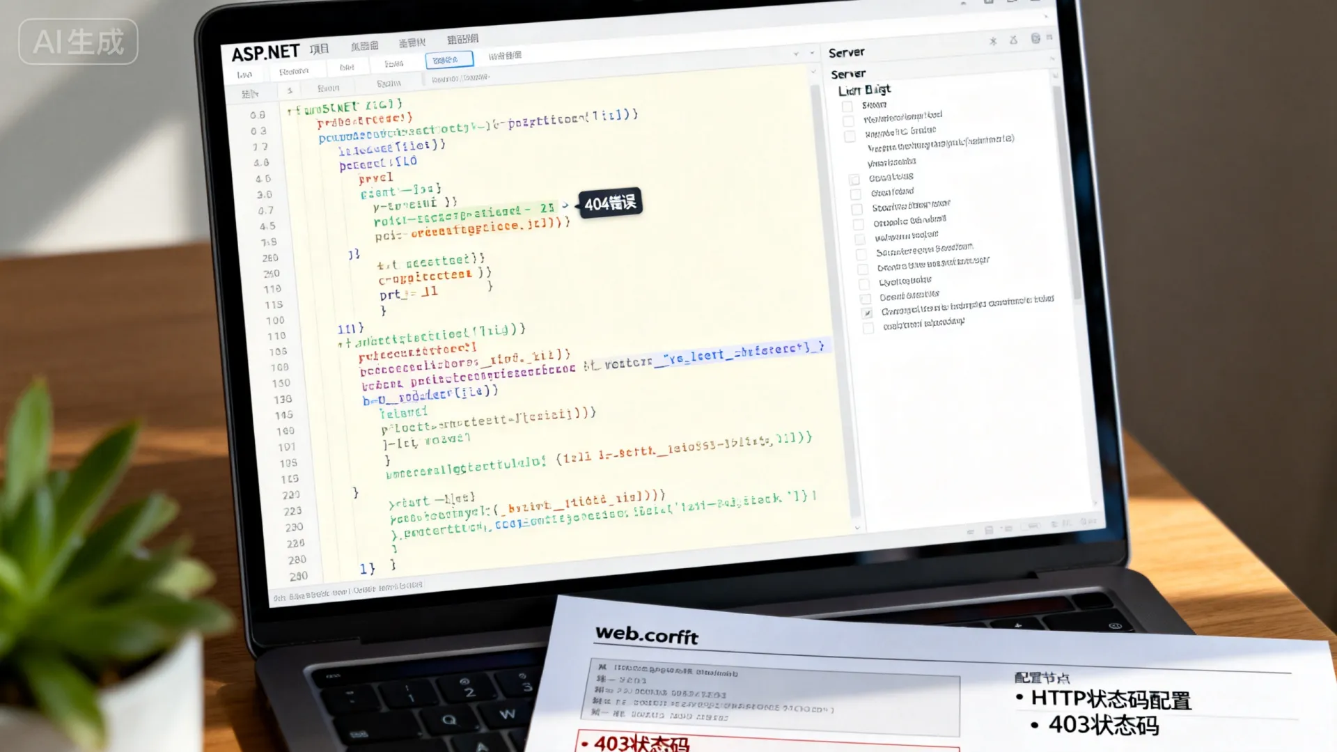 ASP.NET 404返回403错误解决方法,如何快速修复HTTP状态码配置问题 | ASP.NET开发优化 ASP.NET 404返回403错误解决方法,如何快速修复HTTP状态码配置问题 | ASP.NET开发优化