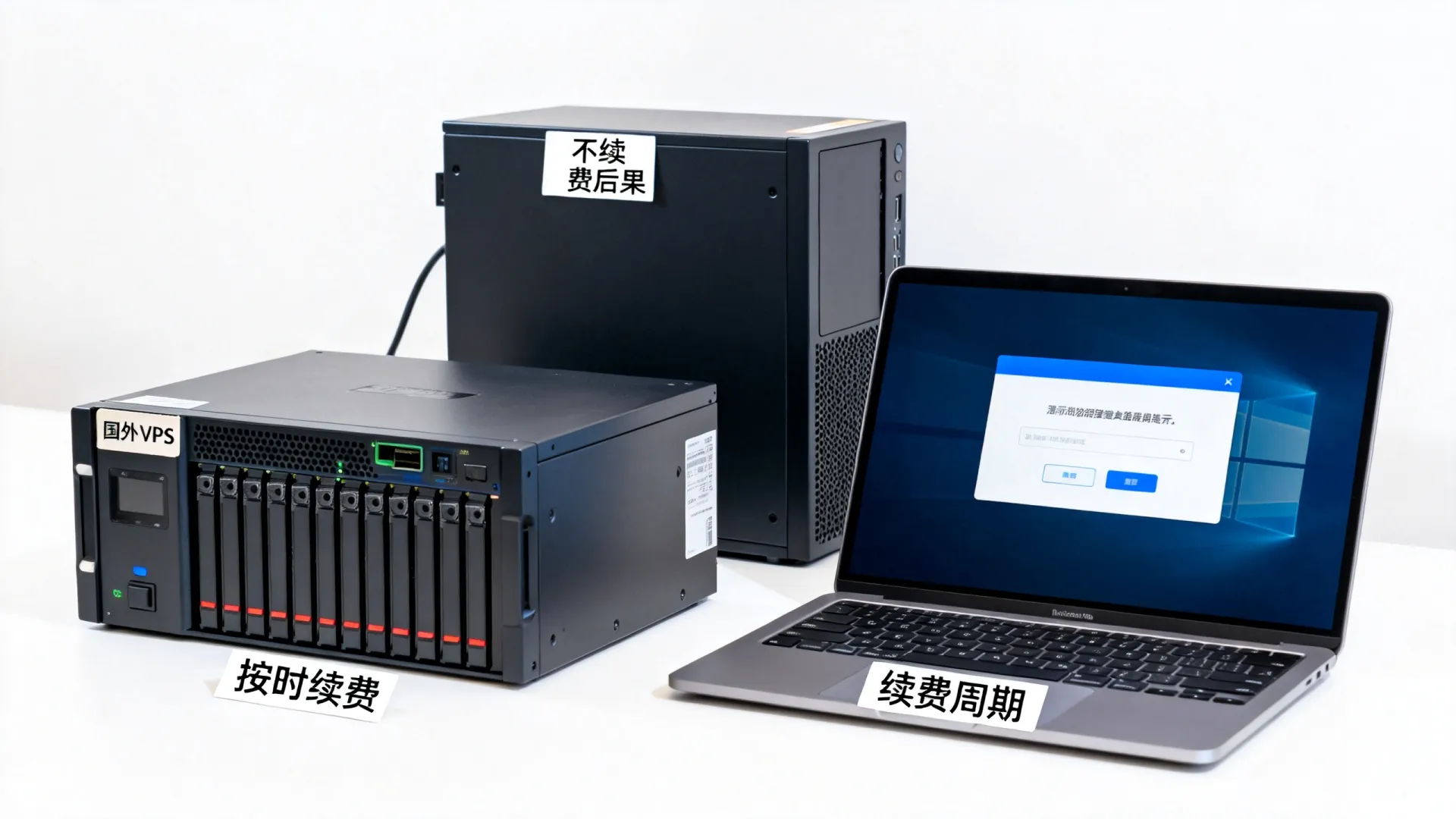 国外vps服务器按时续费有几个