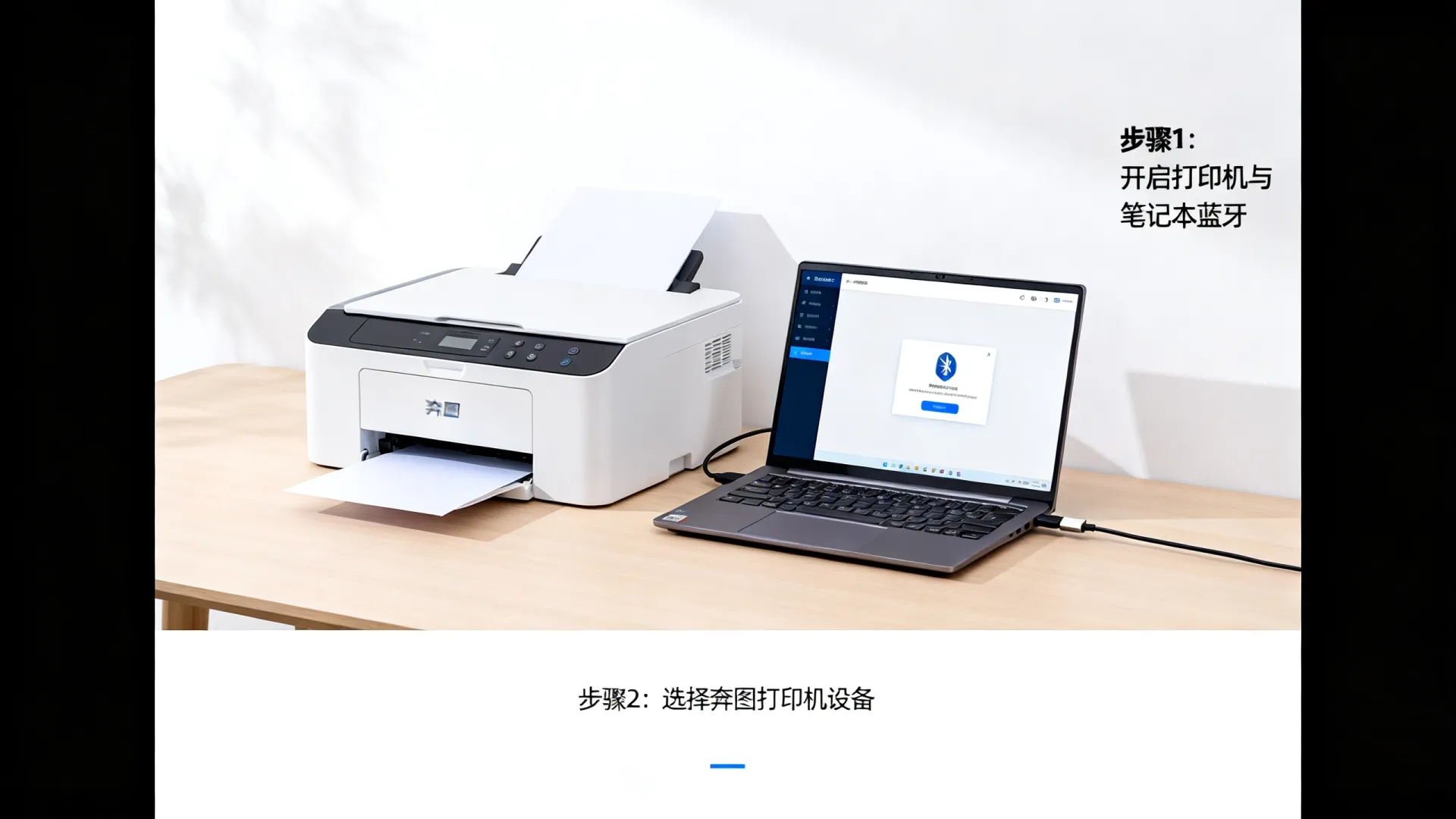 奔图打印机如何连接笔记本 奔图打印机如何连接笔记本