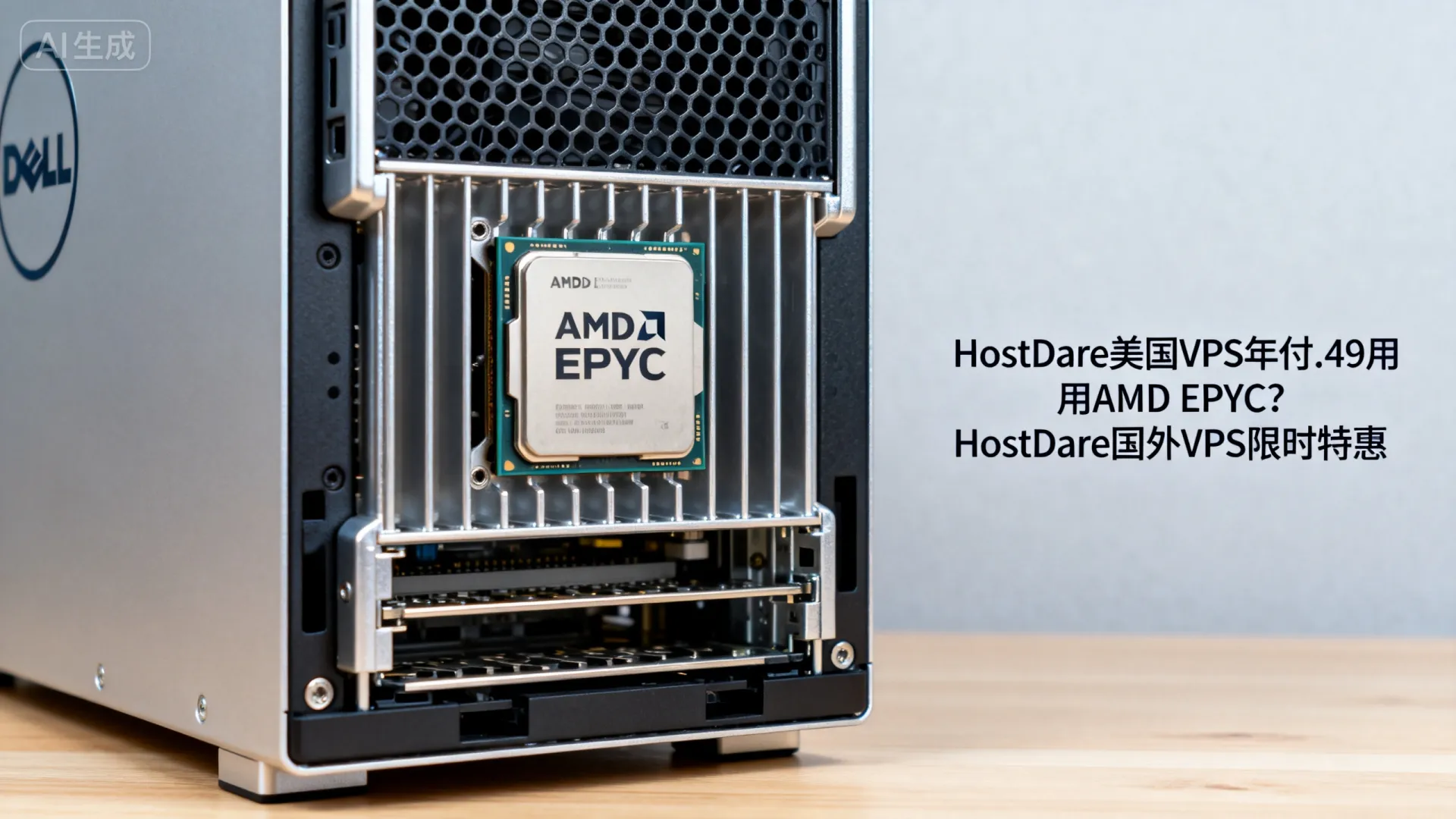 HostDare美国VPS年付.49用AMD EPYC？HostDare国外VPS限时特惠