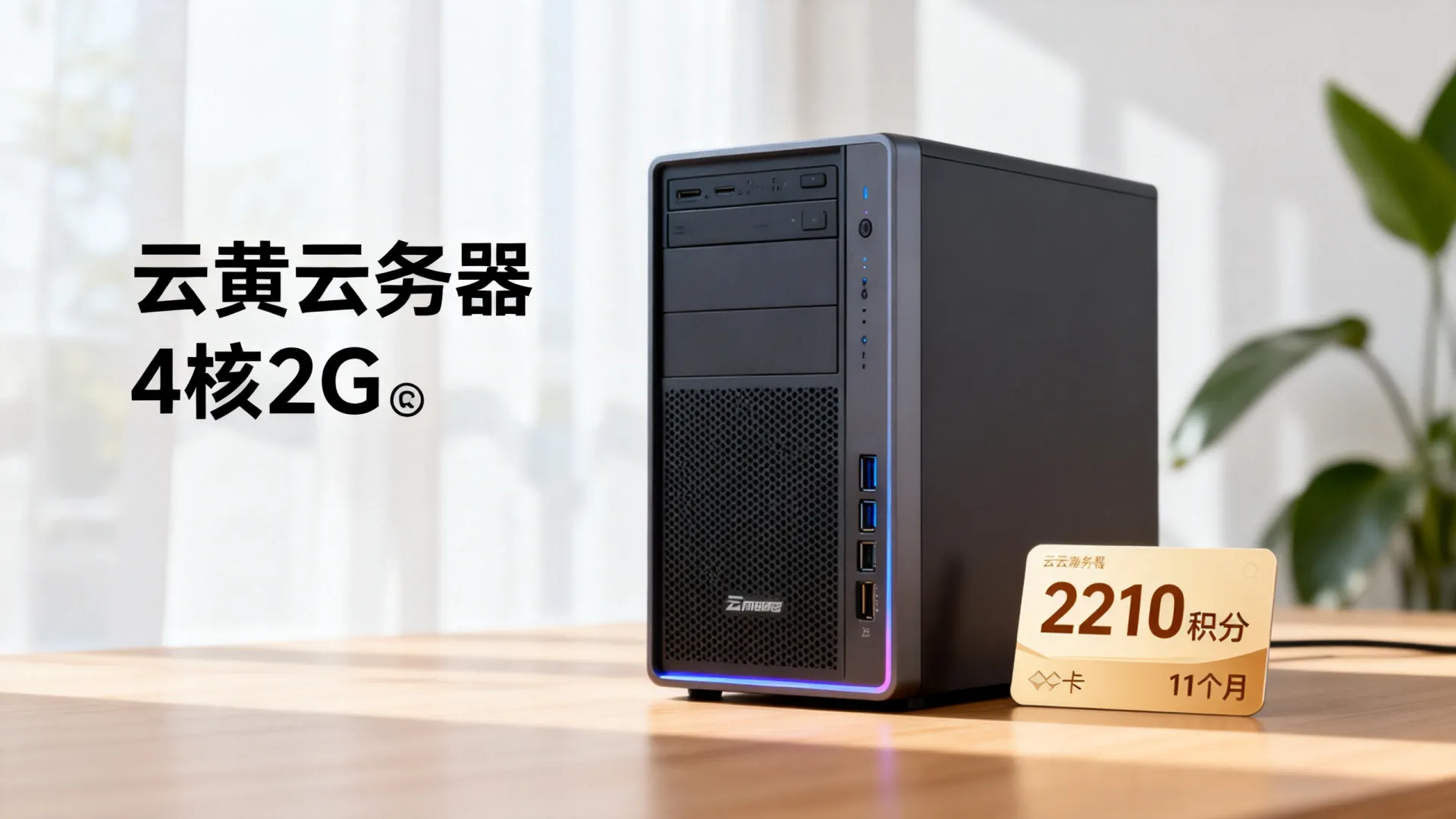 积分能换云服务器吗?2210积分兑11个月4核2G云服务 2210积分兑11个月4核2G云服务