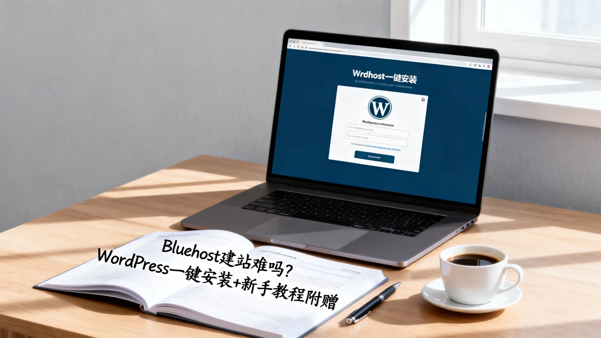 Bluehost建站难吗?WordPress一键安装+新手教程附赠 WordPress一键安装