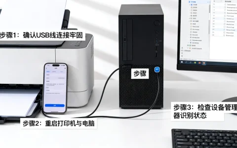 打印机怎么连接电脑，打印机连电脑一直找不到设备怎么办？