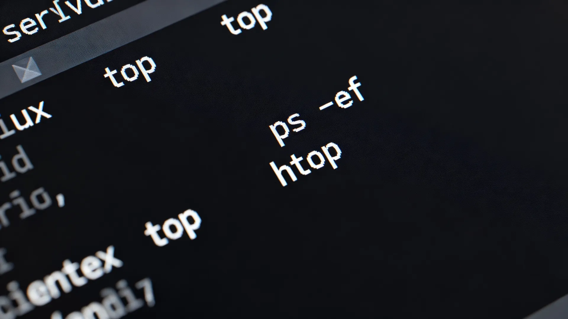 服务器怎么查看CPU进程?Linux查看进程命令有哪些? Linux查看进程命令有哪些