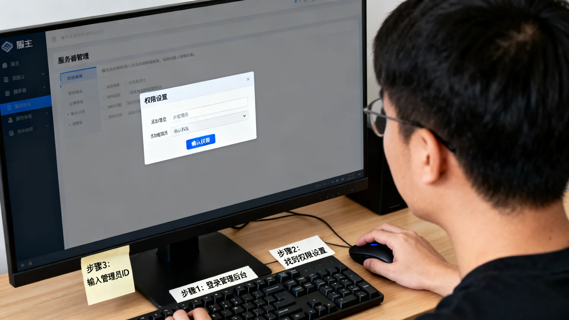 服务器服主如何给别人管理员?权限设置教程详解 服务器服主如何给别人管理员