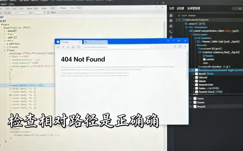 在ASP.NET中如何解决文件路径错误以避免404问题？