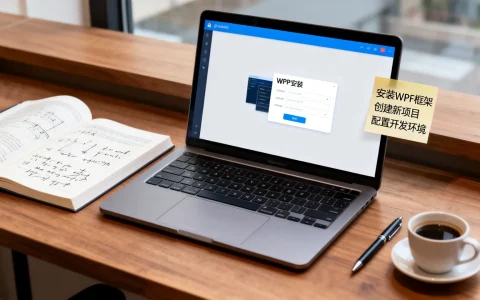 如何安装WPF并创建第一个项目？WPF开发入门精通教程