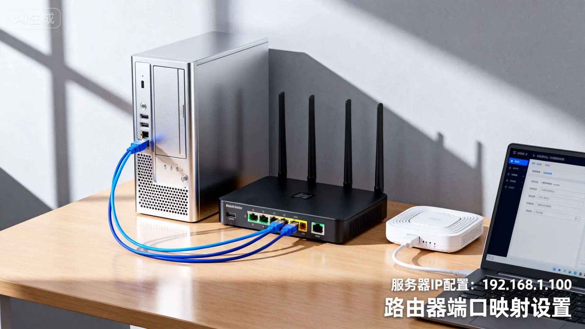 服务器在路由器设置