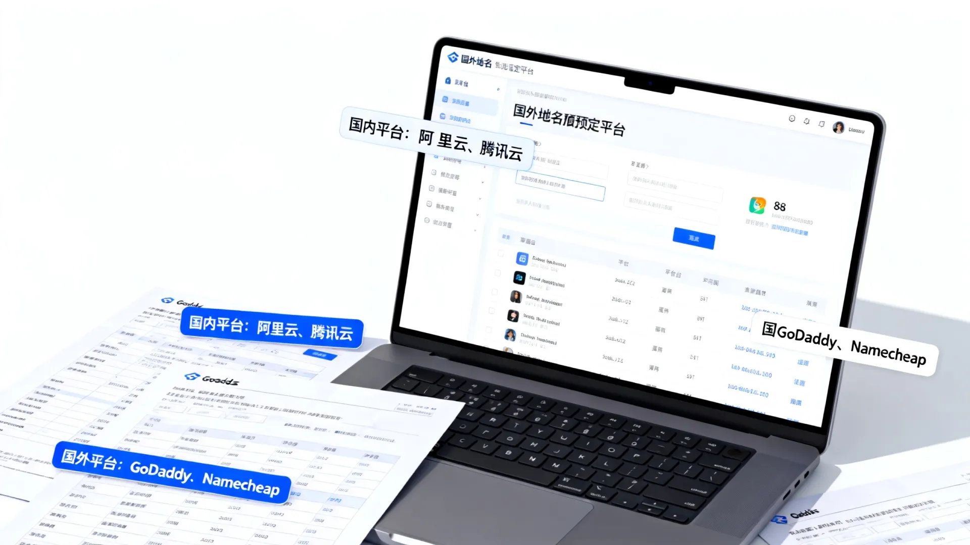 国内外域名预定平台有哪些?哪个抢注成功率高? 国内外域名预定平台有哪些