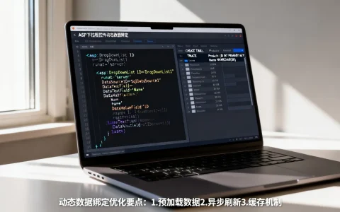 asp中下拉框控件如何实现动态数据绑定及优化用户体验？