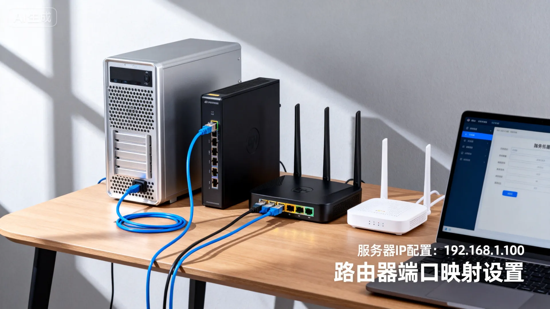 服务器在路由器设置