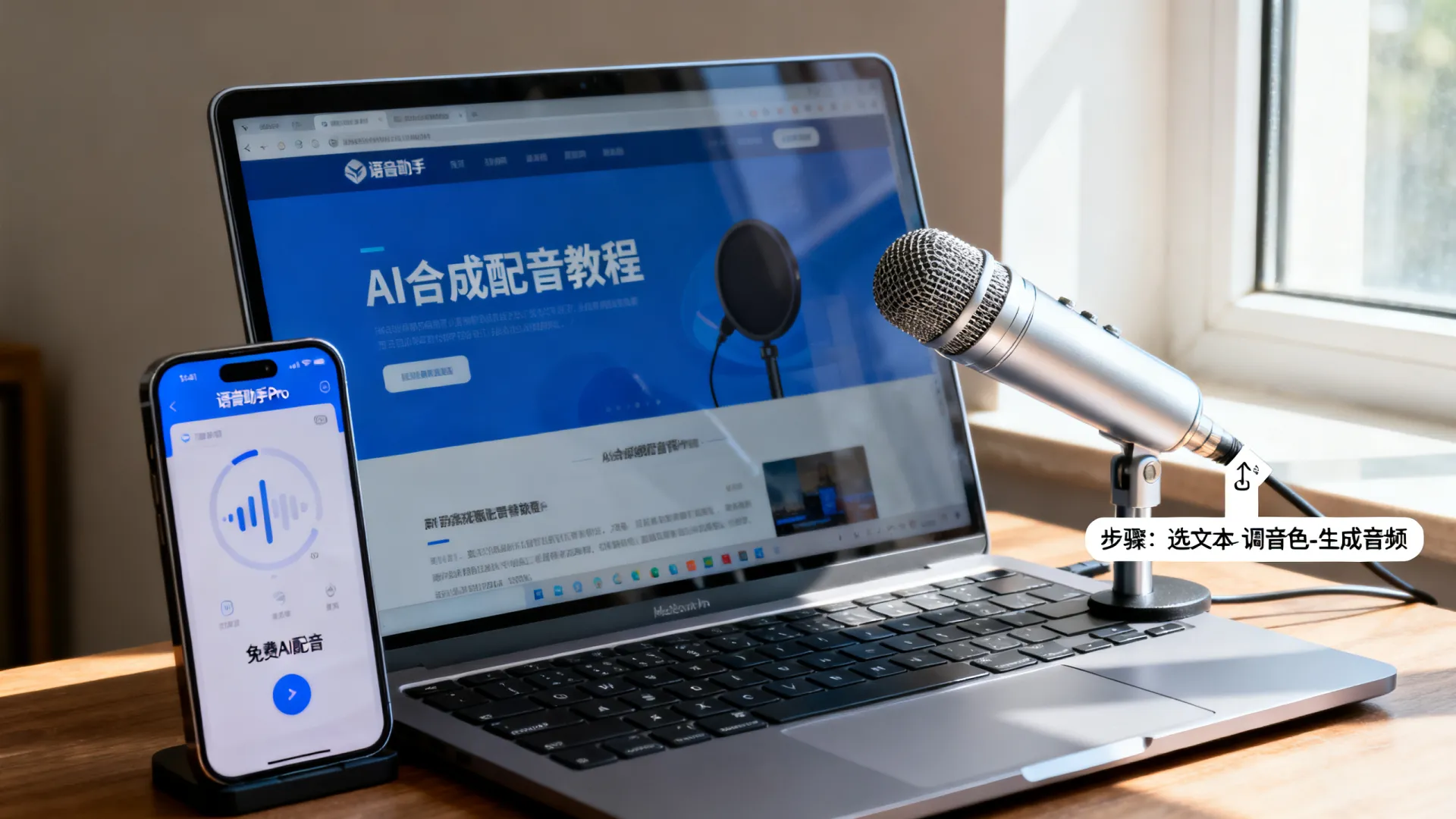 ai合成配音 ai合成配音