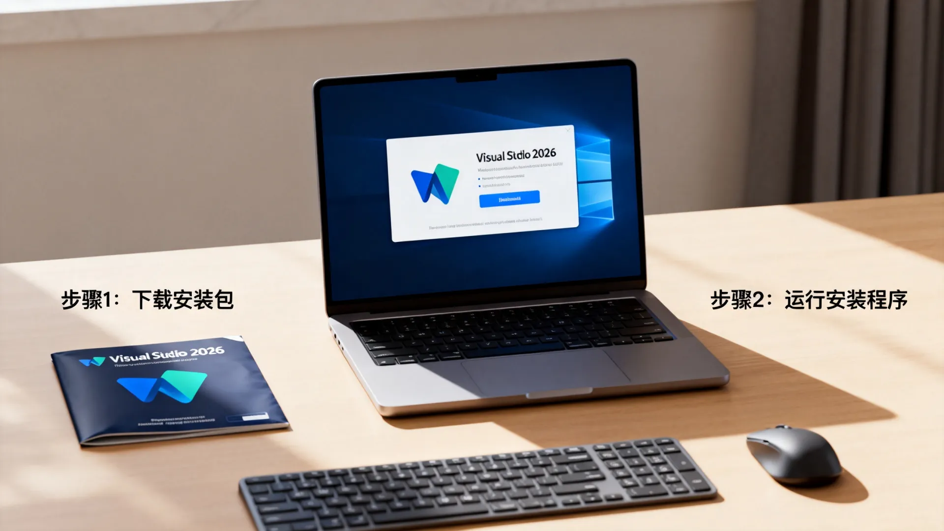 Visual Studio 2026如何安装