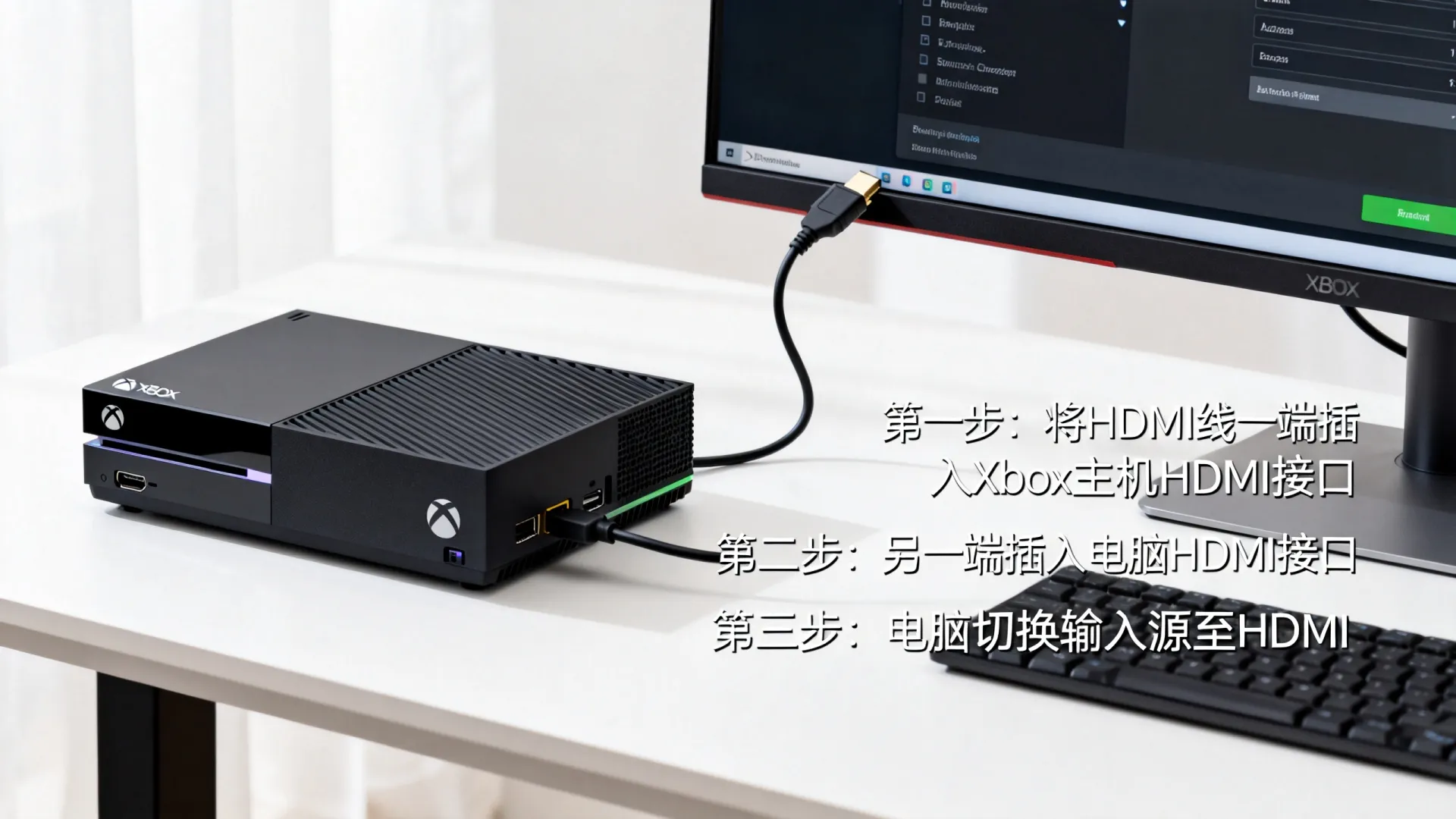 xbox线连电脑 xbox线连电脑
