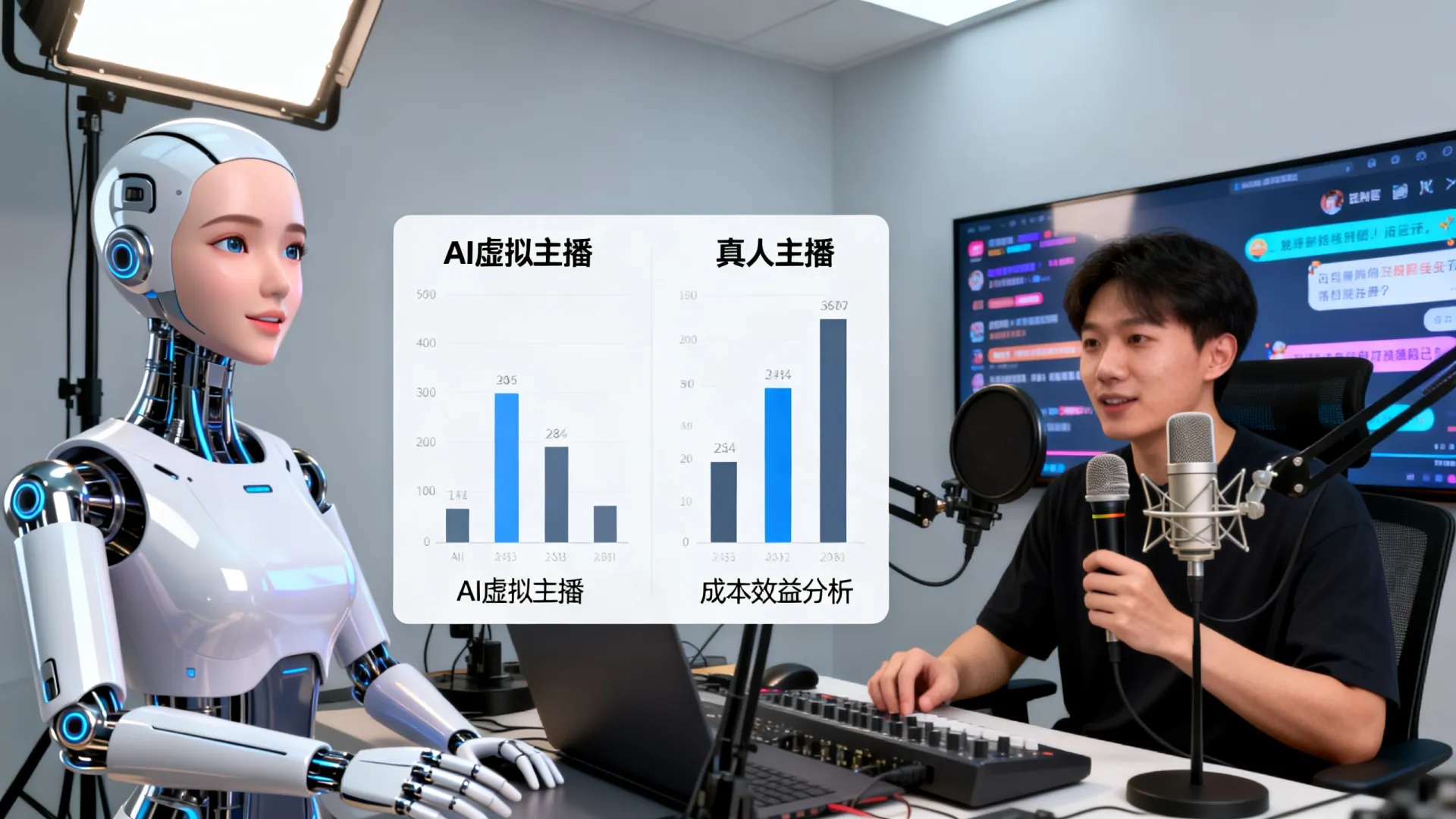 AI虚拟主播能替代真人主播吗