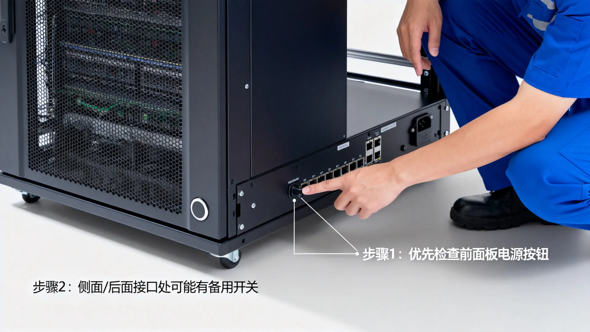 服务器的开关在哪