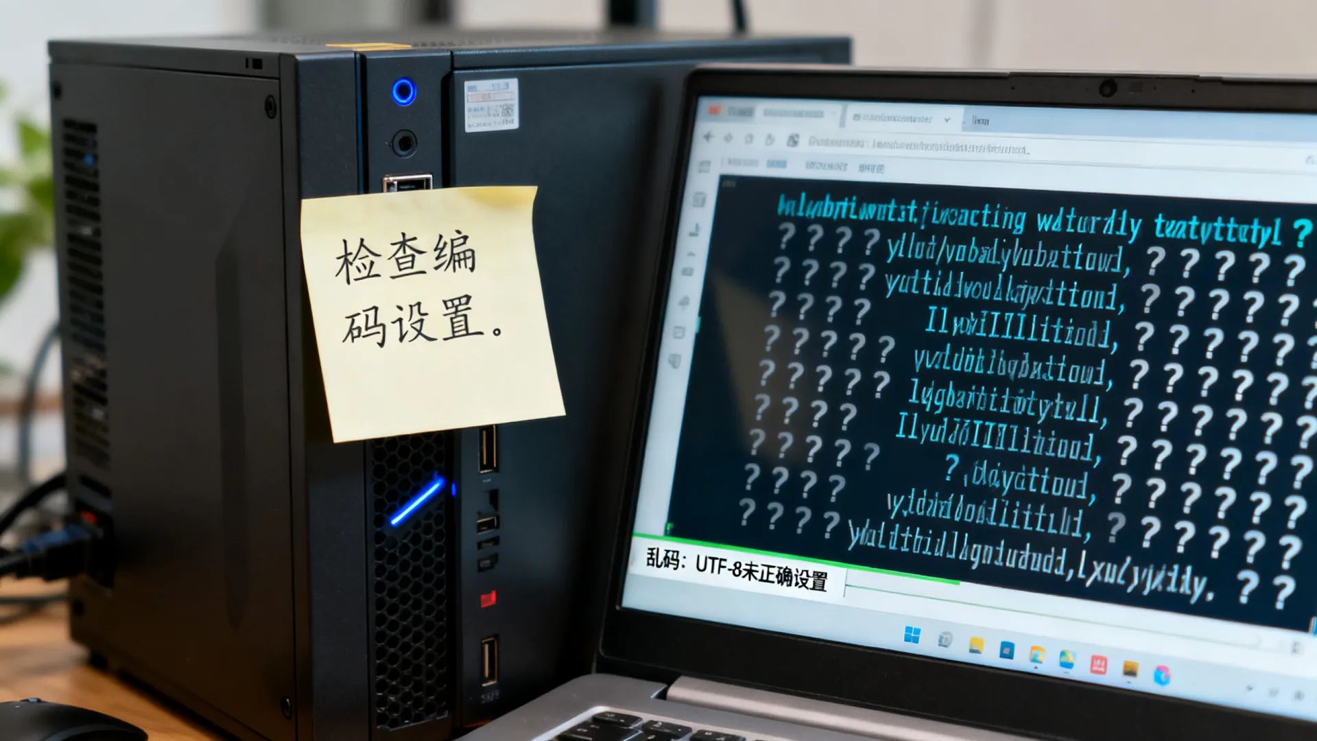 服务器显示乱码 服务器显示乱码