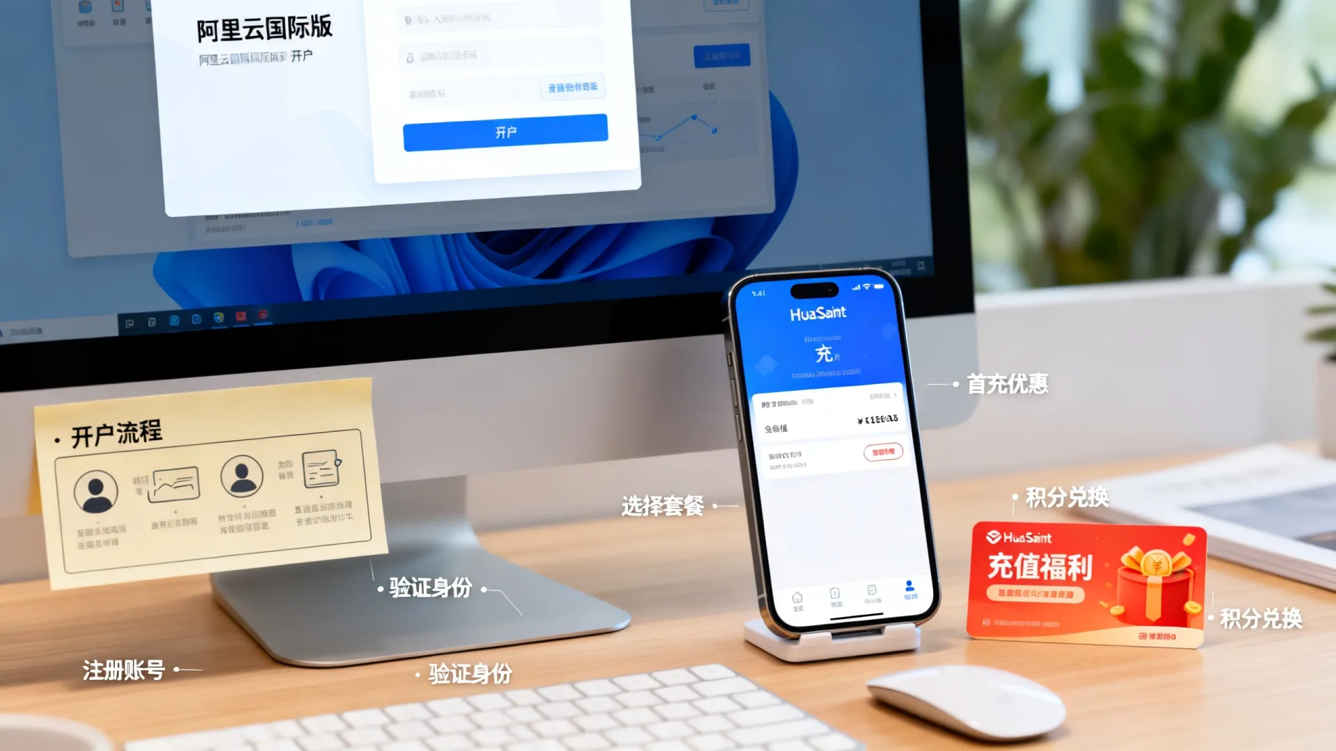 2026阿里云国际版 开户全攻略:通过分销商HuaSaint轻松上云,享专属充值福利 - 三网优化 通过分销商HuaSaint轻松上云